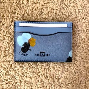 Coach Field Flora Card Case